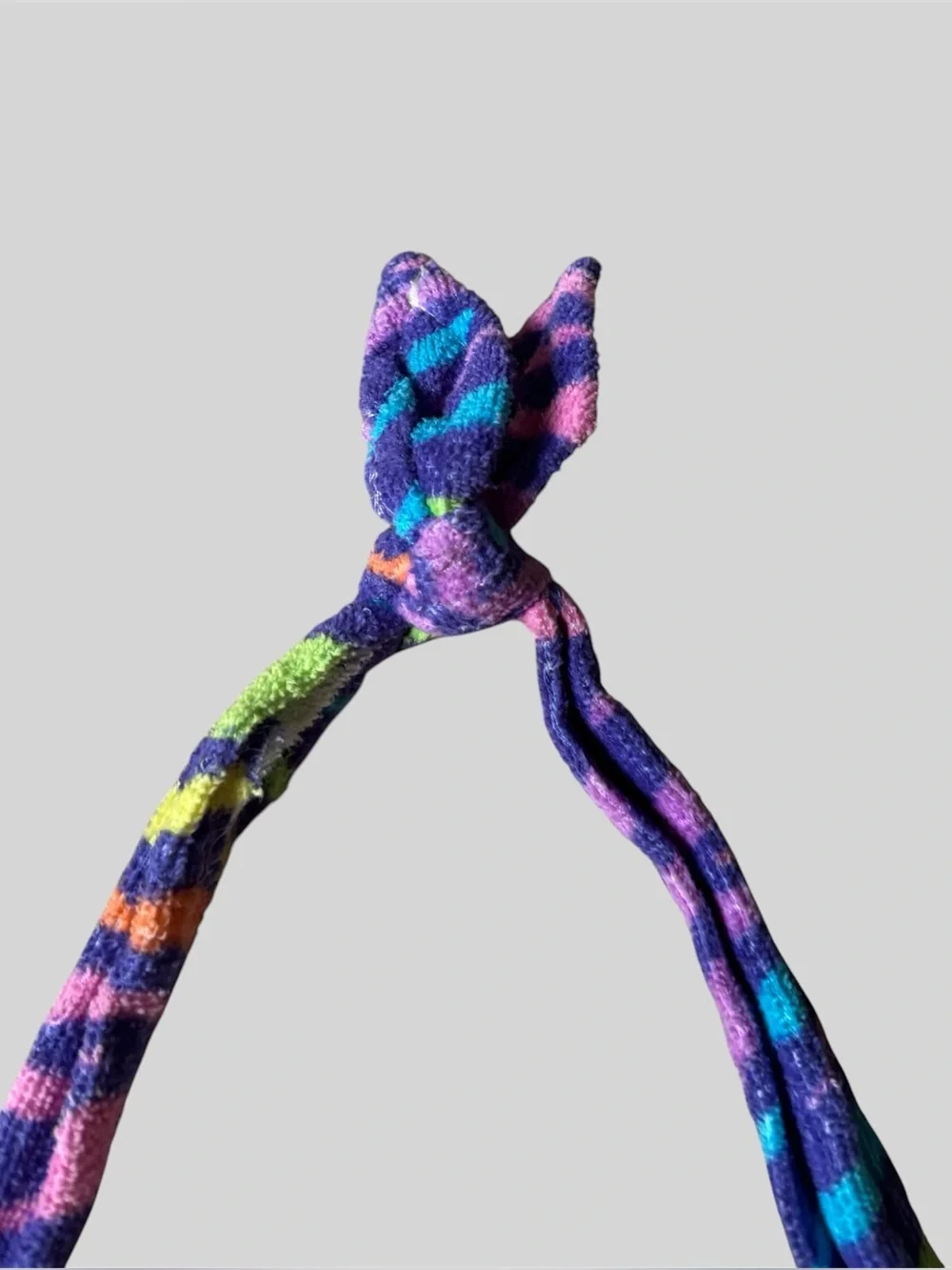 Colorful Justice “A” Initial Beach Bag